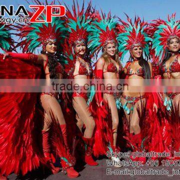 CHINAZP Good Looking Plumage Wholesale Dyed Kelly Green Turkey T-Base Body Feathers for Sale photo-5