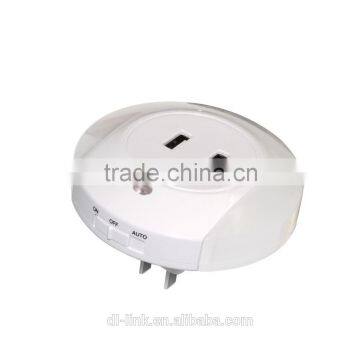 Hot Sales!D06 LED Night Light With Light Detecting Sensor USB Charger US Regulations photo-2