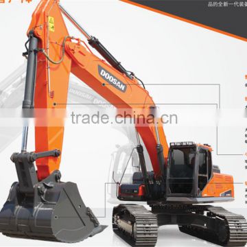 Doosan DX500LCG Excavator buckets, Customized DX500 Excavator Standard 2.14-3.2M3 buckets for sale