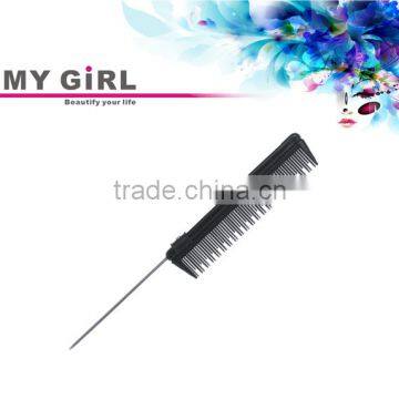 MY GIRL promotional products professional hair dressing cutting metal tail barber combs