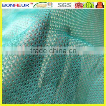 100 polyester knitted soft mesh fabric for sportswear