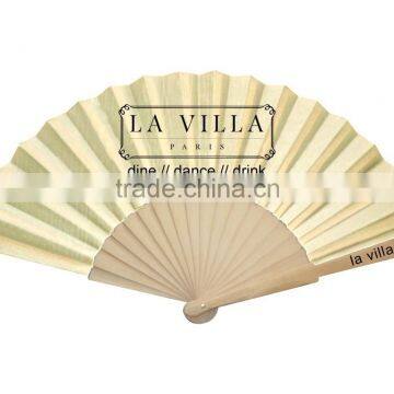 Promotional Spanish wood fan