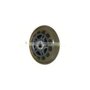 Light Duty Top Polyurethane(PU) Round Hole caster wheel for sofa