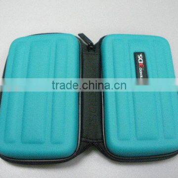 GC-Sells of Shining Blue Leather With Black Velvet Lining Eva Hard Box for Gaming photo-2