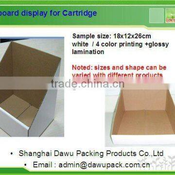 Simple promotion box/ Cheap counter display stand,