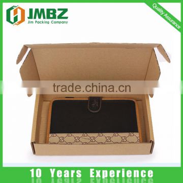 Double wall corrugated cardboard shipping box