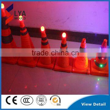 Portable Road Cone With Plastic Base