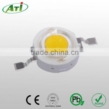 1w 120 lumen high power led, warm white