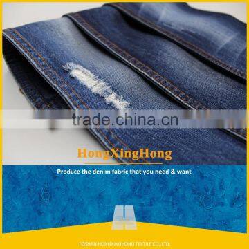 NO.707 new products denim capri cotton fabric bandage jeans