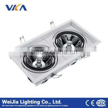 new products 2014 commercial led grille light 2*15w hotel lighting