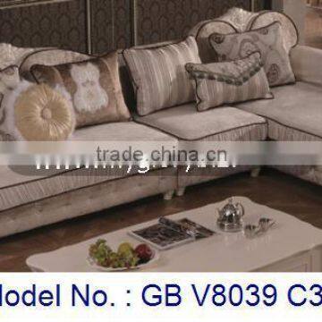 Wooden Fabric Sofa Set, Living Room Sofa, Indoor Sofa, L Shape Sofa For Home Furniture, Corner Set Malaysia