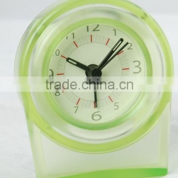 2014 New plastic table clock with stylish design and good quality