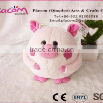 2016 High quality Customize Cheap Cute Fashion Valentine's gift and Holiday gifts Plush stuffed toys pink pig