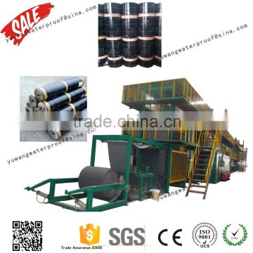 China APP/SBA waterproof modified bitumen membrane production line