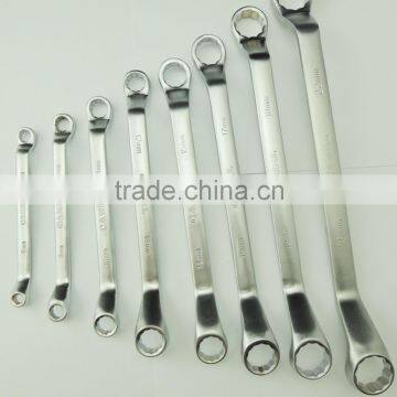 8pcs Offset Ring Wrench Set Chrome Vanadium Steel High Quality photo-2