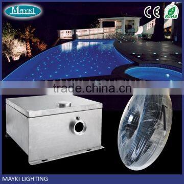 2 years warranty LED swimming pool led light with color changing illuminator 150w fiber optic