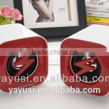 2.0-CH Usb Computer Speaker With Vibration & Ce/ Rohs/fcc ,mini Portable Speaker Box photo-2