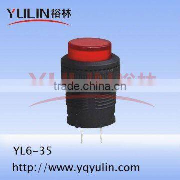 push button switch stainless steel push YL6-35 interlock