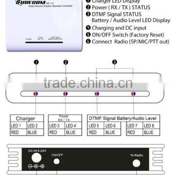 SURECOM SR-112 Simplex Repeater Controller for Walkie Talkie photo-5