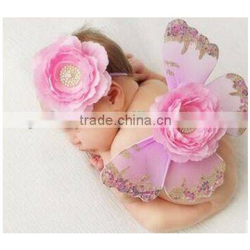 Newborn Baby Wings with Headband Baby Wings Baby Photography Props