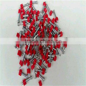 Steel Concrete Shoot Drive Pin Nail with Plastic buffer