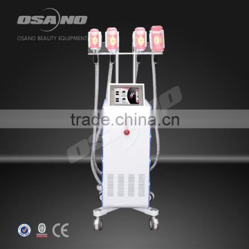 4 Cryo handle working together cryolipolyse cool shaping machine