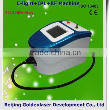 10MHz 2013 New Design Multi-Functional Beauty Skin Whitening Equipment E-light+IPL+RF Machine Ipl Photon Therapy