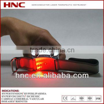 Wuhan HNC OEM laser factory dropship wrist laser therapeutic apparatus reduce cholesterol