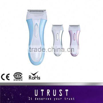 Professional 2015 Best selling Rechargeable electric lady shaver, lady's electric shaver epilator