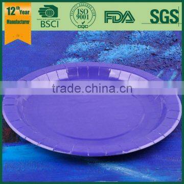 Paper Plate, Gold Paper Plate, Disposable Paper Plate