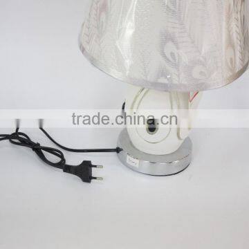 No.1 Yiwu Exporting Commission Agent Wanted Hot Sales White Girls Bedside Table Lamp for Home/hotel photo-3