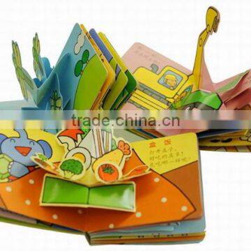 High Quality Customized Children Playing Book/Story Book/Pop Up Book Pringting