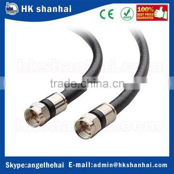 High quality low price CL2 In-Wall Rated (CM) connectors rg6 coaxial cable tv antenna digital router connector cable