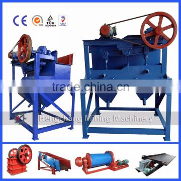 Gravity jig concentrator for ore for heavy ore material recovery