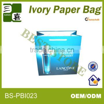 Superior cosmetic packaging paper bag