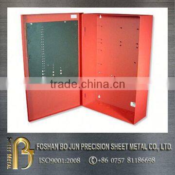 custom fabrication wall mounted perfotated door network cabinet products for sale