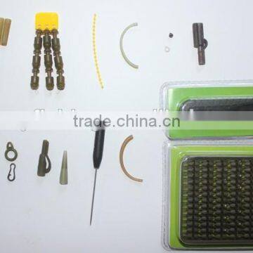 Black Hair Rig Boilie Stops Dumbell Bait Rig Stops photo-6