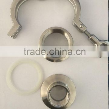 SS304 tri clamp with gasket