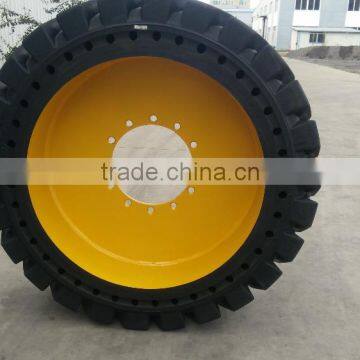 China Grader Tire 17.5-25 17.5x25 17.5r25 Solid Wheel Loader Tires Michelin12 Inch Solid Rubber Tires photo-6