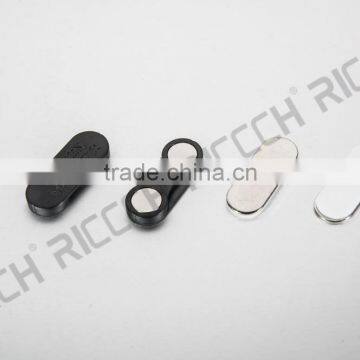Promotional Fashion Design Magnetic Name Badges With 2 Round Discs photo-5