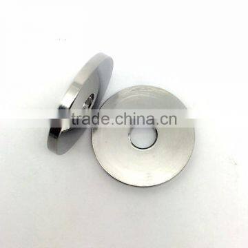 Factory direct sale high precision cnc machining SUS round spacer/washer