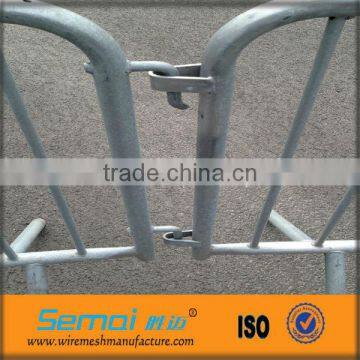 steel bar tubes road traffic barrier