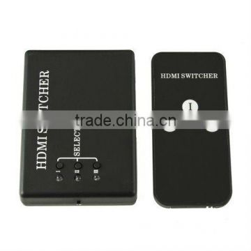 3 Port HDMI Switch Switcher Selector Splitter With Remote Controller for PS3 DVD