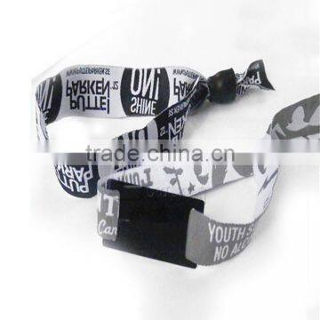China Cheap Elastic Fabric Rfid Epoxy Wristband photo-2