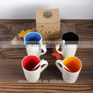 Double Wall Ceramic Chirp Thermal Travel Mug 12 OZ photo-5