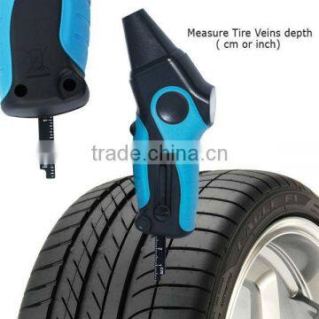 Digital 2-in-1 Tire Pressure Gauge & Tire Veins Depth +/-1.5PSI Accuracy + Backlight photo-5