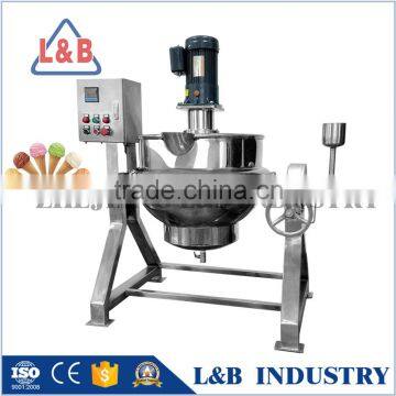 Electric Industrial Stainless Cooking Pots for cream confectionery
