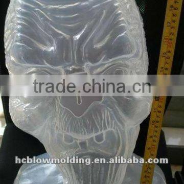 Customized Blow Mold Processing Plastic Skull Head,skull Head Decoration photo-5
