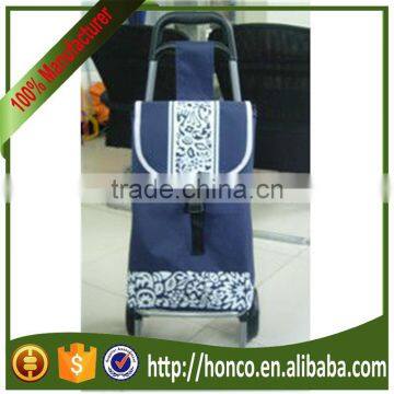 TELESCOPIC ROD SHOPPING TROLLEY