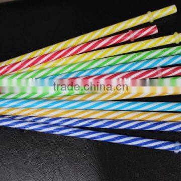 Hard Plastic Long Drinking Straws